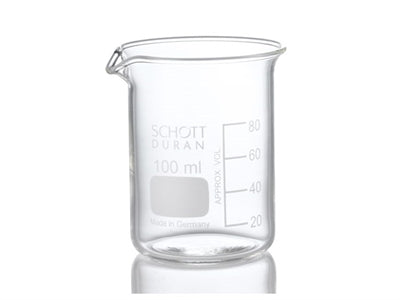 Ildfast målebæger 100 ml, Urtegaarden