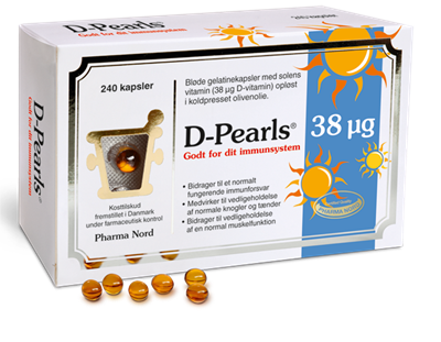 D-Pearls 38 µg, 240 kap., Pharma Nord