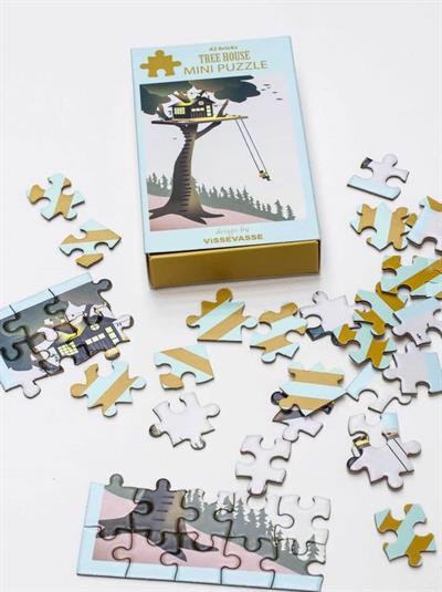 Puslespil, Mini, Tree House, VisseVasse