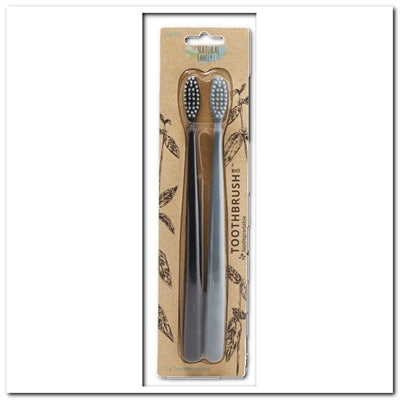 Tandbørster 2-pak, soft, The Natural Family Co,