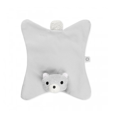 Anika nusseklud, Grå teddy, Øko bomuld, Franck & Fischer