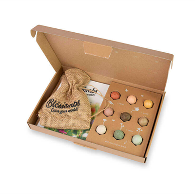 Blomsterfrø, Stor gaveboks, Blossombs