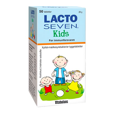 Lacto Seven Kids, 50 tab