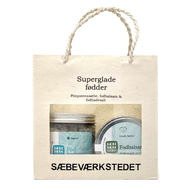 Superglade Fødder - gaveæske, Sæbeværkstedet