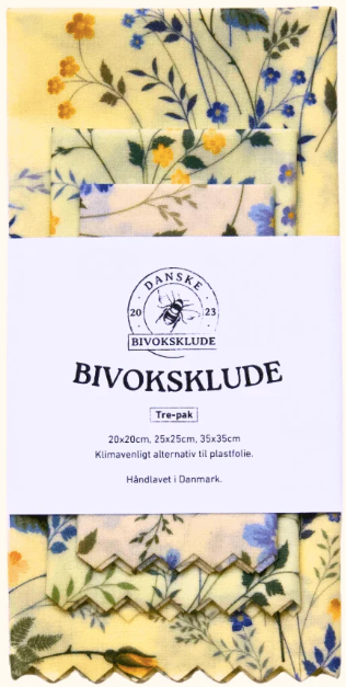 Hammershus, 3-pak, Danske bivoksklude