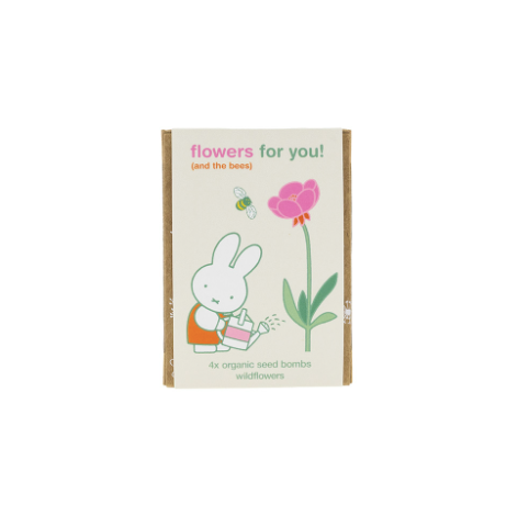 Blomsterfrø, Mini gaveboks, Miffy Flowers for you, Blossombs