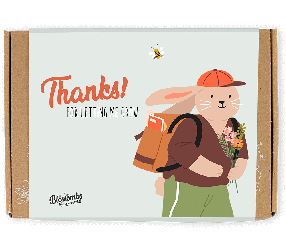 Blomsterfrø, Lille gaveboks, Til læreren eller pædagogen, Blossombs