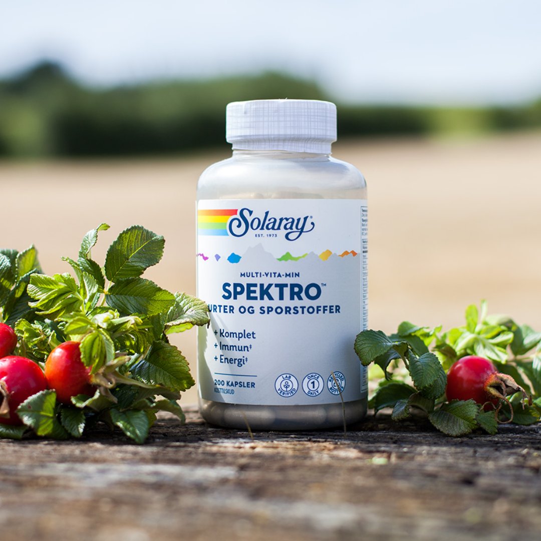 Spektro Multi-Vita-Min, 100 kap., Solaray