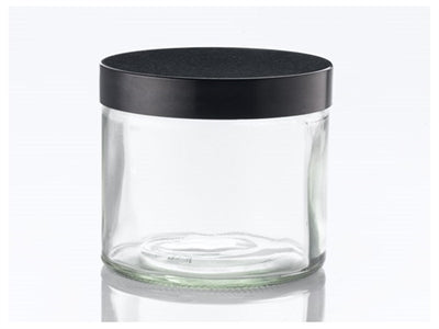 Glaskrukke klar, 250 ml., Urtegaarden