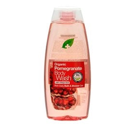 Body Wash m/pomegranate, Dr. Organic