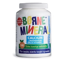 Børnemineral m/appelsin, 180 tab., New Nordic