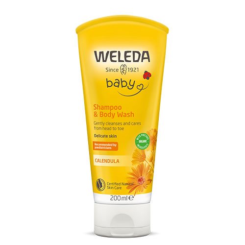 Calendula Shampoo & Body Wash, Weleda
