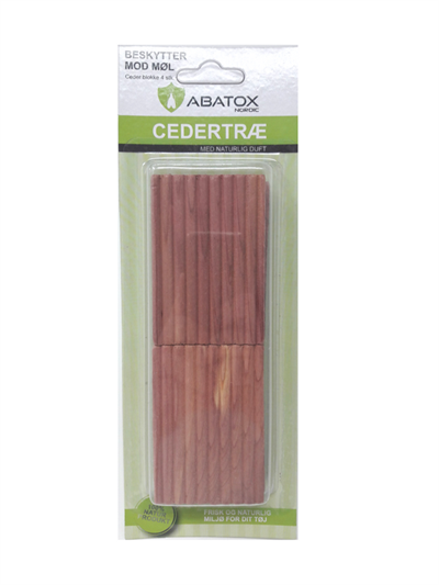 Cedertræ blok u/duft