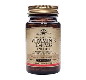 E-vitamin, 134mg, 50 kap., Solgar