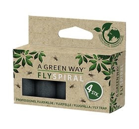 Fly Spiral/Flue fælde, 4 stk, A Green Way