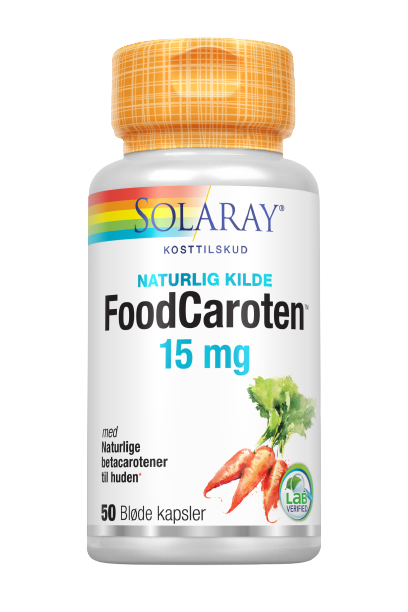 Food Caroten Betacaroten, Solaray
