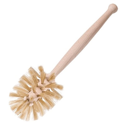 Glasbørste m. træskaft i bøgetræ, Biogan