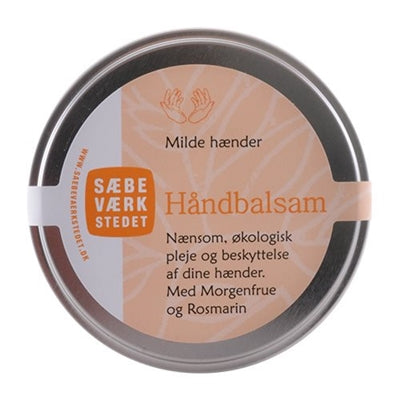 Håndbalsam, Økologisk, 75 g., Sæbeværkstedet