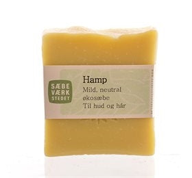 Fast sæbe m/hamp, Sæbeværkstedet