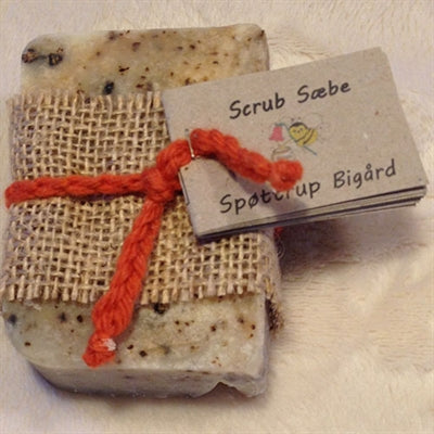 Scrubsæbe m/honning, blok, Spøttrup Bigård