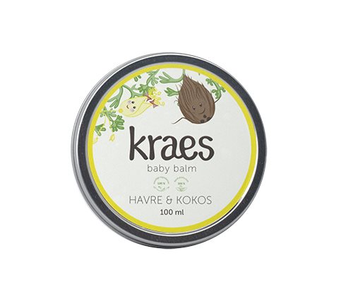 Baby balm m/havre & kokos, 100 ml., Kraes