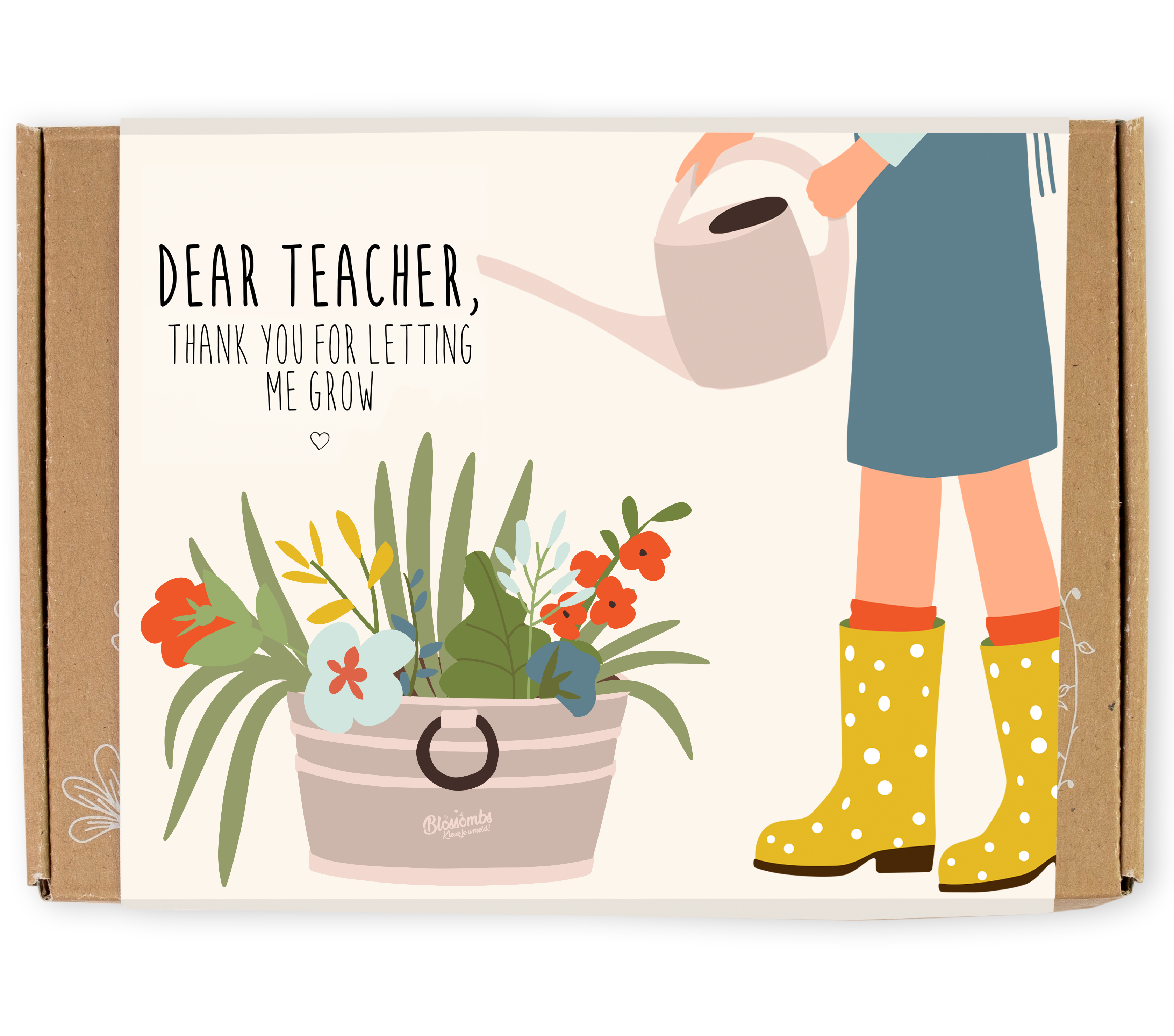 Blomsterfrø, Lille gaveboks, Til læreren, Blossombs