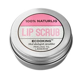 Lip Scrub, peeling til læberne m/rørsukker, Ecooking