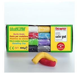 Modellervoks, 8 farver, ÖkoNorm