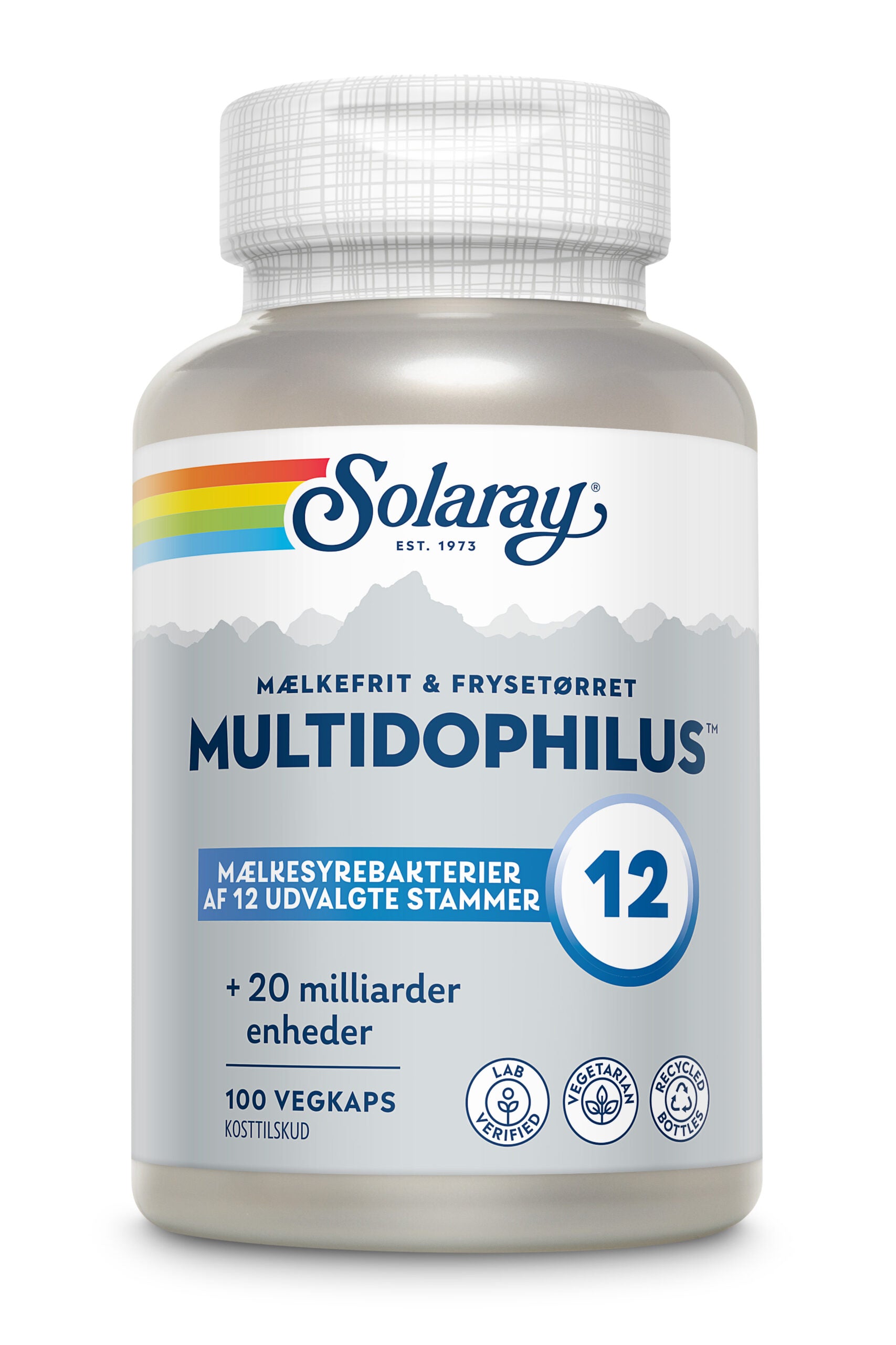 Multidophilus 12, 100 kap., Solaray