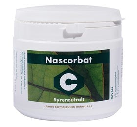 Nascorbat (syreneutral c-vitamin) 500 g.