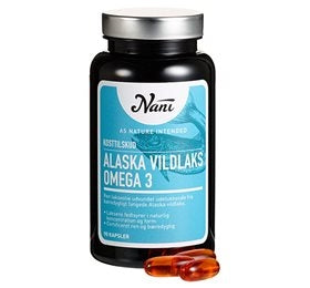 Omega 3 alaska vildlaks, 90 kap., Nani