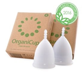 OrganiCup model A menstruationskop