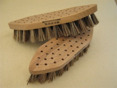 Skurebørste m/unions blanding 18 cm. Olieret bøgetræ, Bornholderbørsten