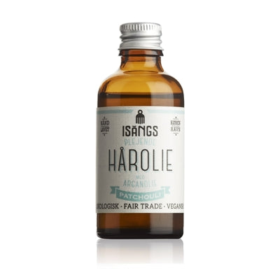 Hårolie m/Arganolie & patchouli, ISANGS