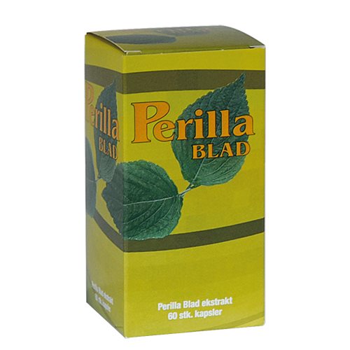 Perilla blad, kapsler, 60 stk.
