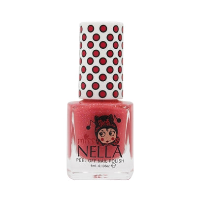 Neglelak, peel off, Pink Glitter, Miss Nella