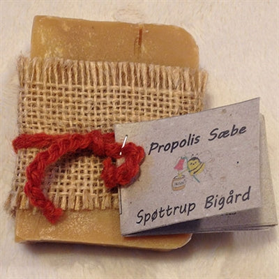 Honningsæbe m/propolis, blok, Spøttrup Bigård