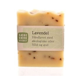 Fast sæbe m/lavendel, Sæbeværkstedet