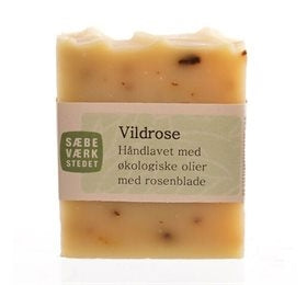 Fast sæbe m/vildrose, Sæbeværkstedet