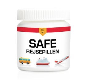 SAFE, Rejsepillen m/ingefær & boghvede, 50 tab.