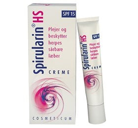 Spirularin HS creme SPF 15 til pleje af herpes/sårbare læber