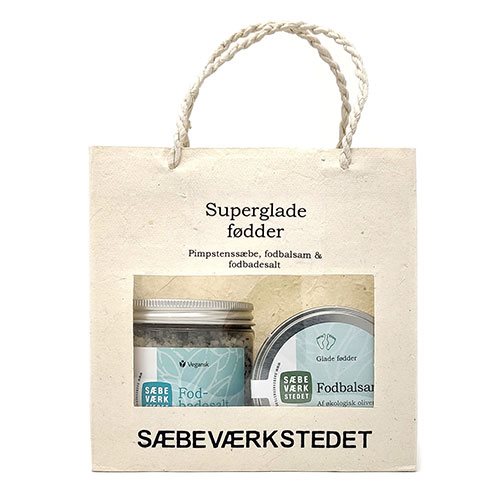 Superglade fødder, Gavepose, Sæbeværkstedet