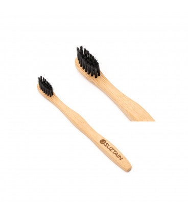 Tandbørste t/børn, sort, Suztain