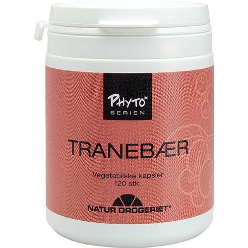 Tranebærkapsler, 120 stk., Naturdrogeriet
