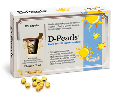 D-Pearls 20 µg, 120 kap., Pharma Nord
