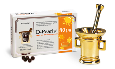 D-Pearls 80µg, 80 kap., Pharma Nord