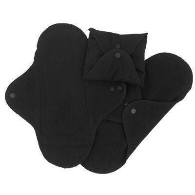 Stofbind, Regular - 3 stk, sort, ImseVimse