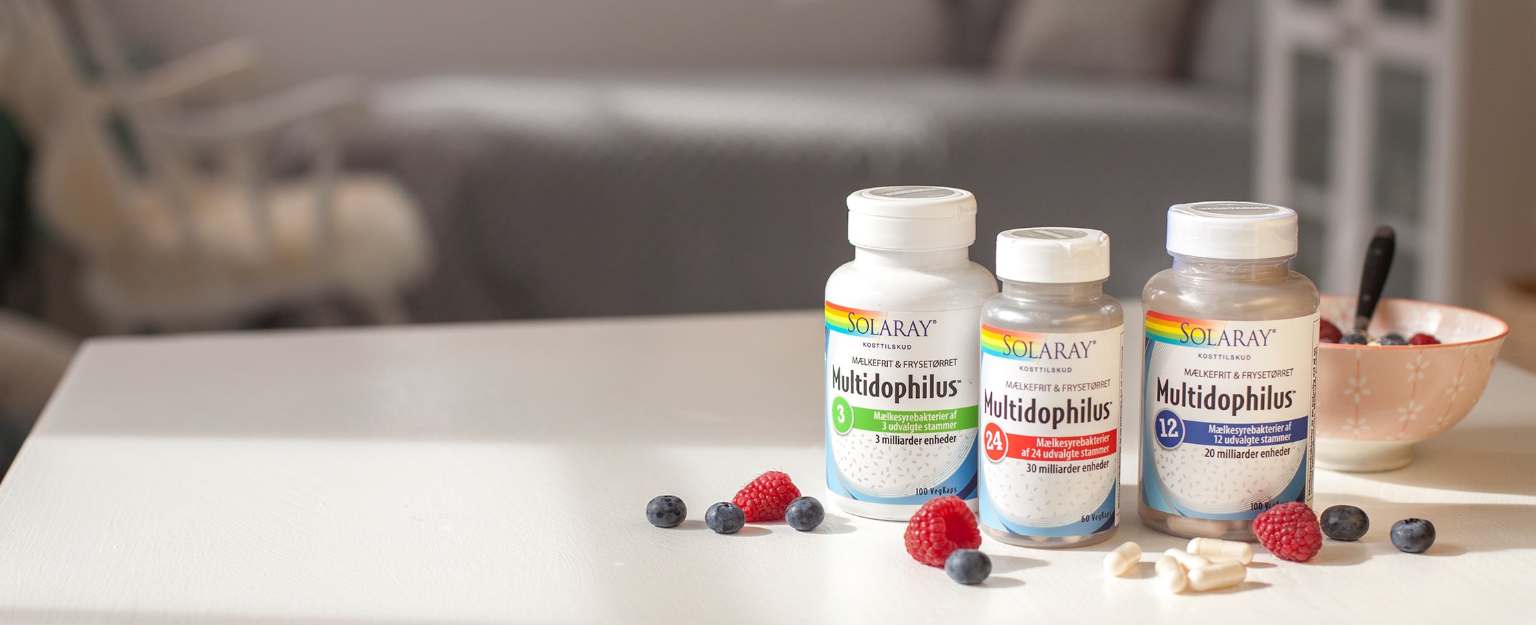 Multidophilus 12, 100 kap., Solaray