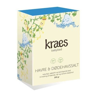 Baby bad m/havre & dødehavssalt, 200 g., Kraes