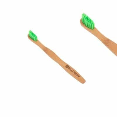 Tandbørste t/børn, grøn, Suztain